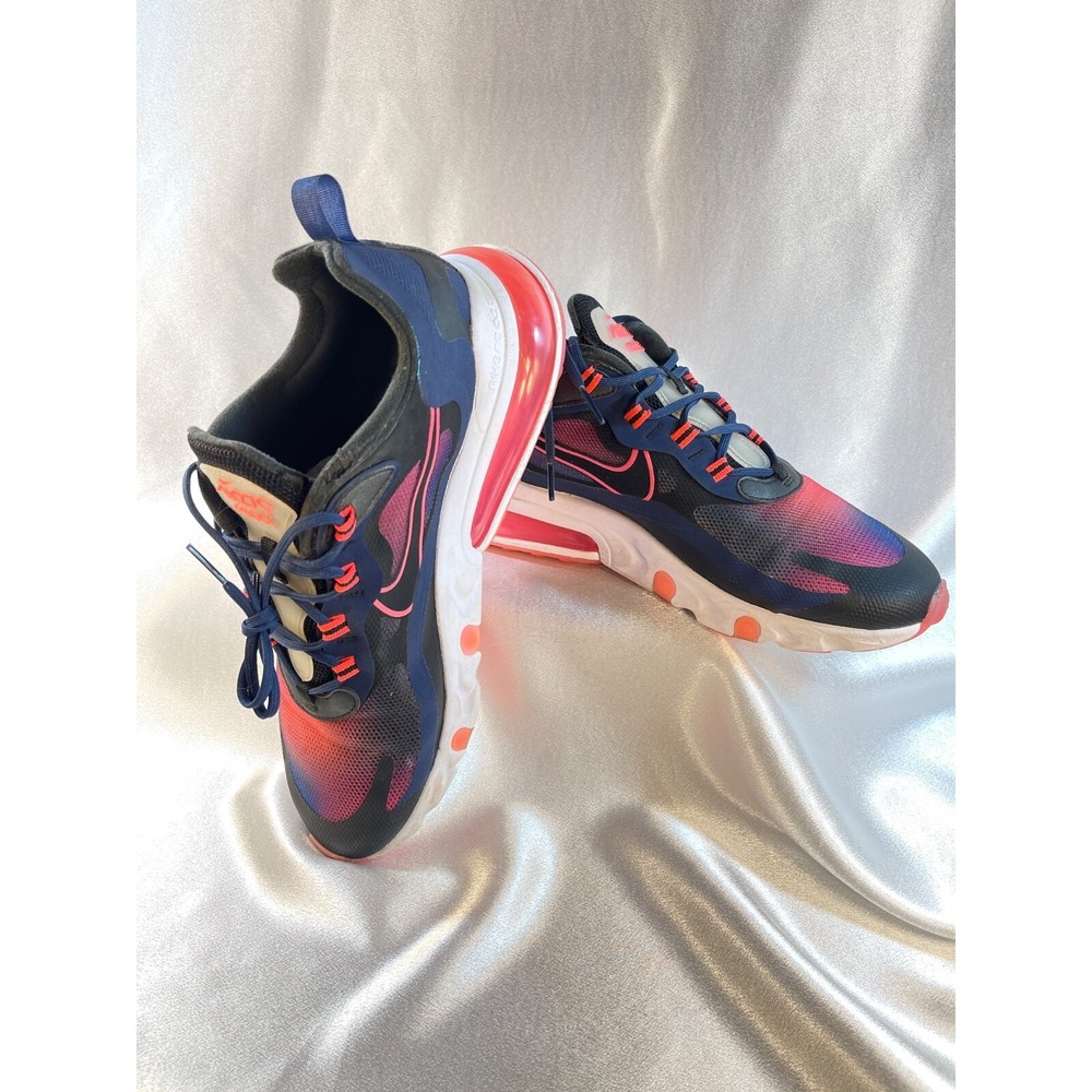 Air Max 270 React SE Crimson Nike Size Womens 11 Midnight Navy Crimson